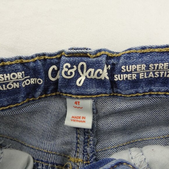 Cat & Jack Super Stretch Girl Youth Jean Short Size 4T - Picture 5 of 8